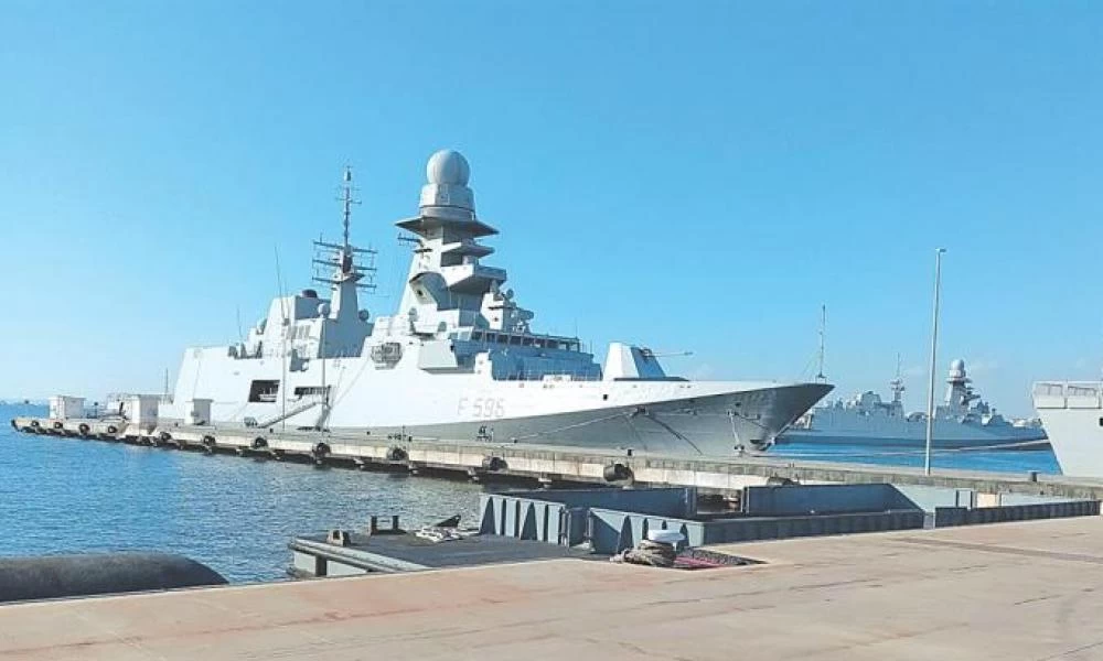 Πολεμικά πλοία στη Λάρνακα από Γαλλία, ΗΠΑ και Βέλγιο